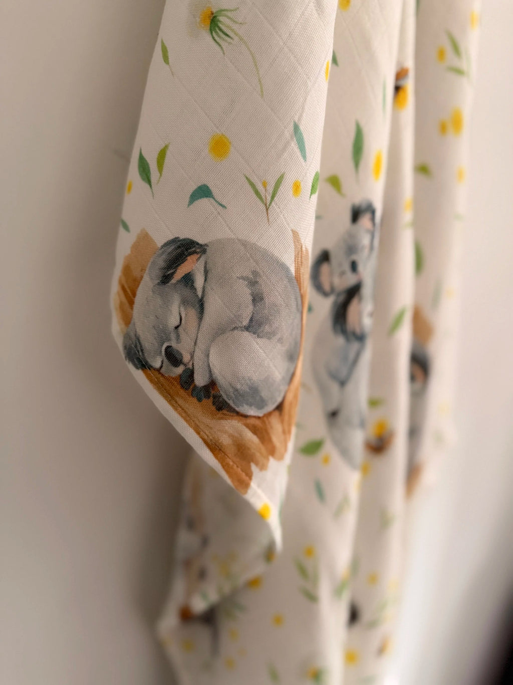 Koala Kuddle Muslin Swaddle Blanket